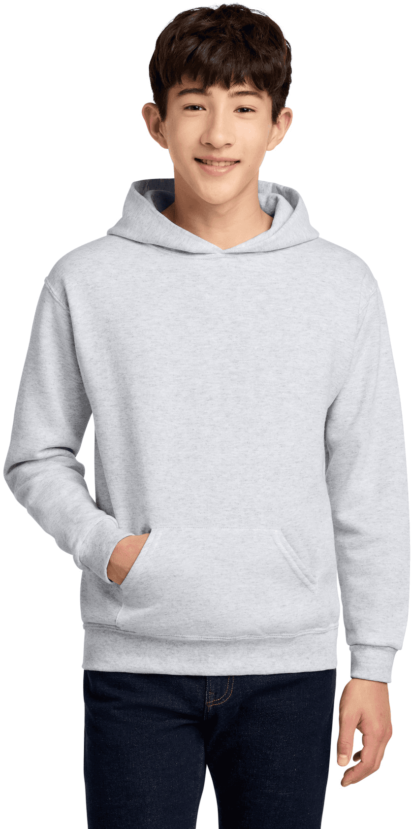 Youth NuBlend Pullover Hooded Sweatshirt.