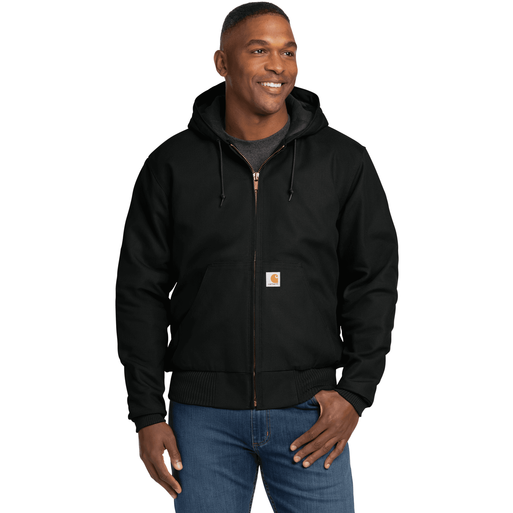 Quilted-Flanne-Lined Duck Active Jac.