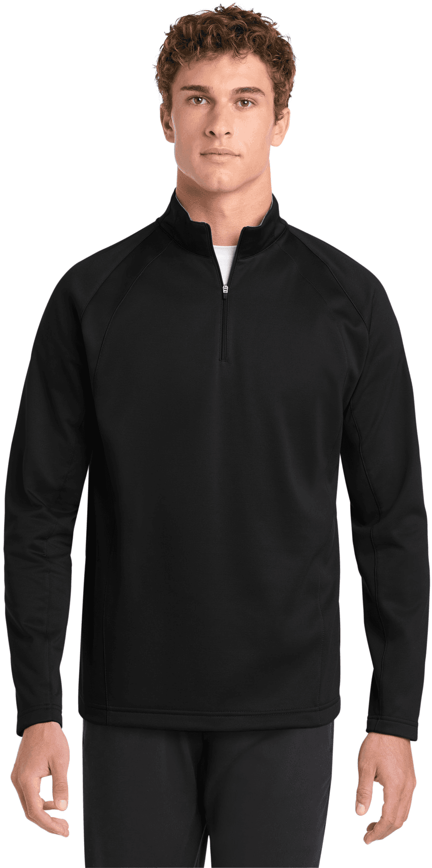 Sport-Wick Fleece 1/4-Zip Pullover.
