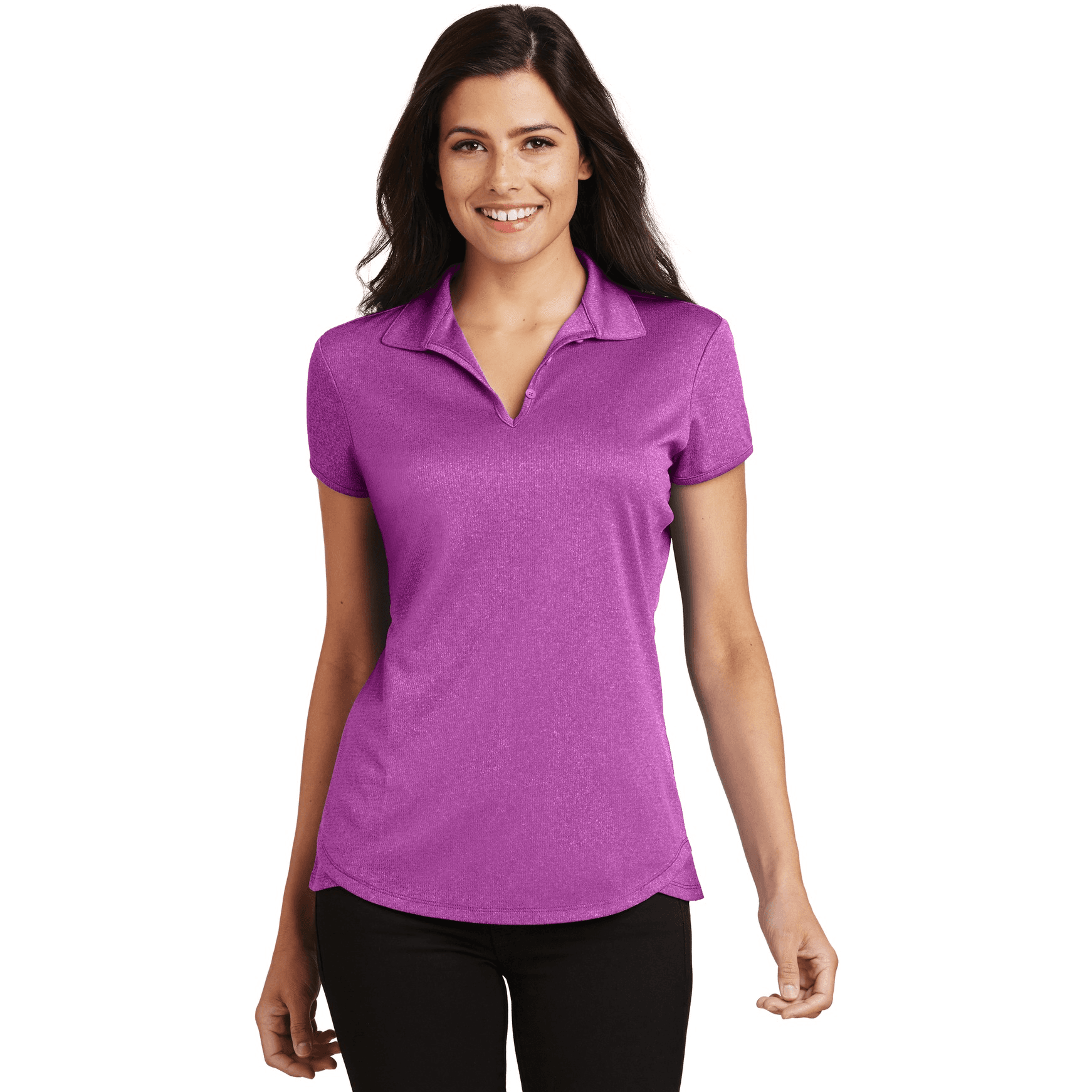 Women's Trace Heather Polo.