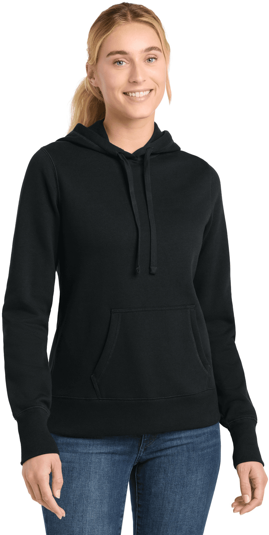 Women's Pullover Hooded Sweatshirt.