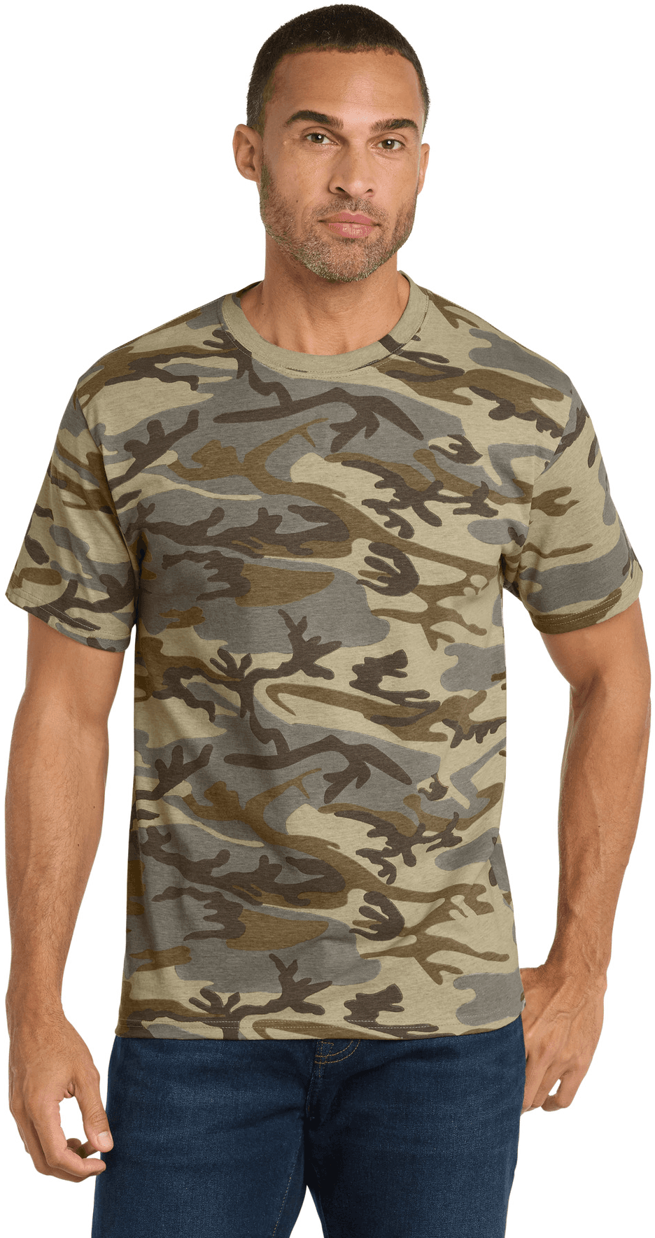Core Cotton Camo Tee.