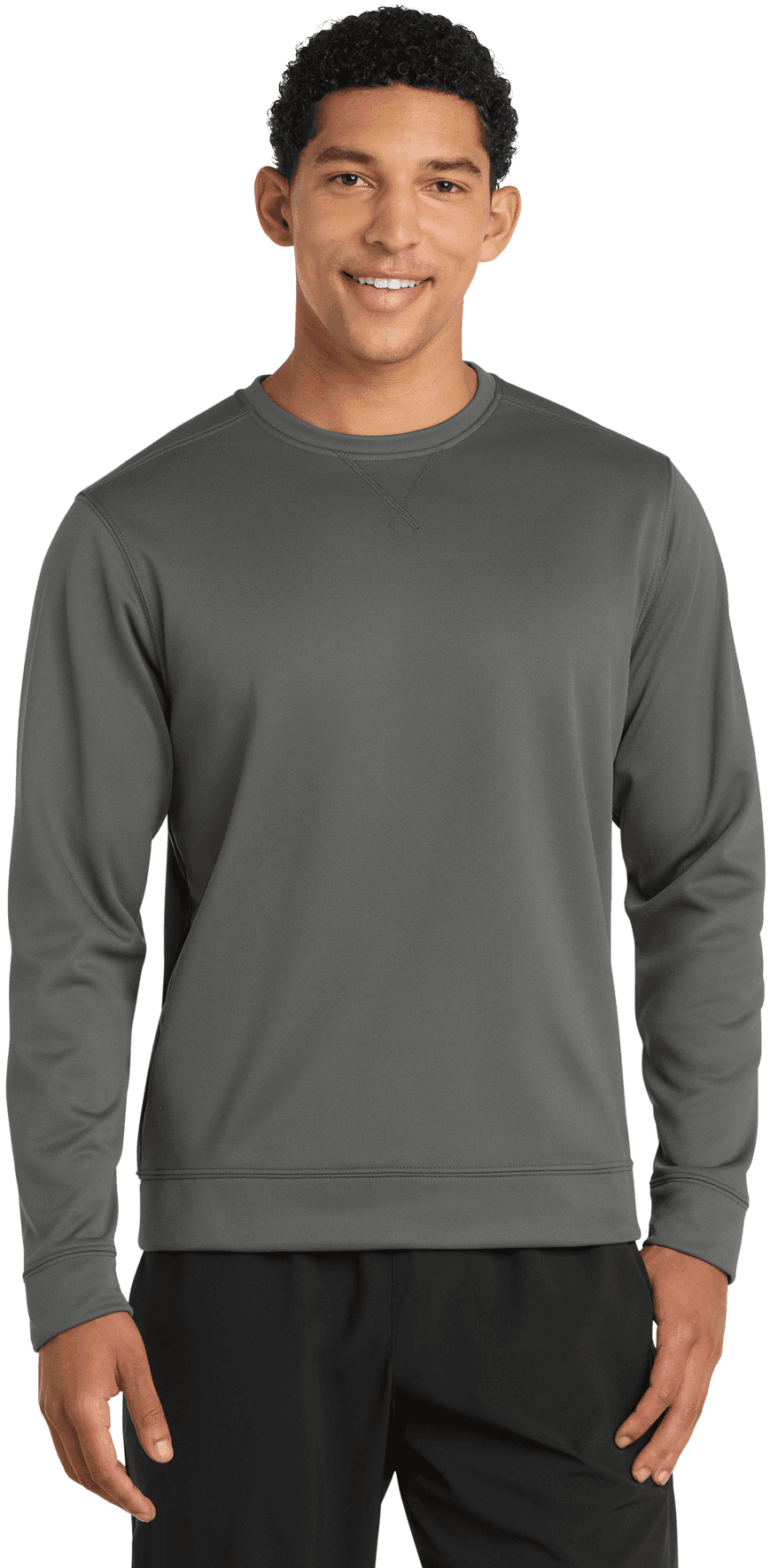 Performance Fleece Crewneck Sweatshirt.