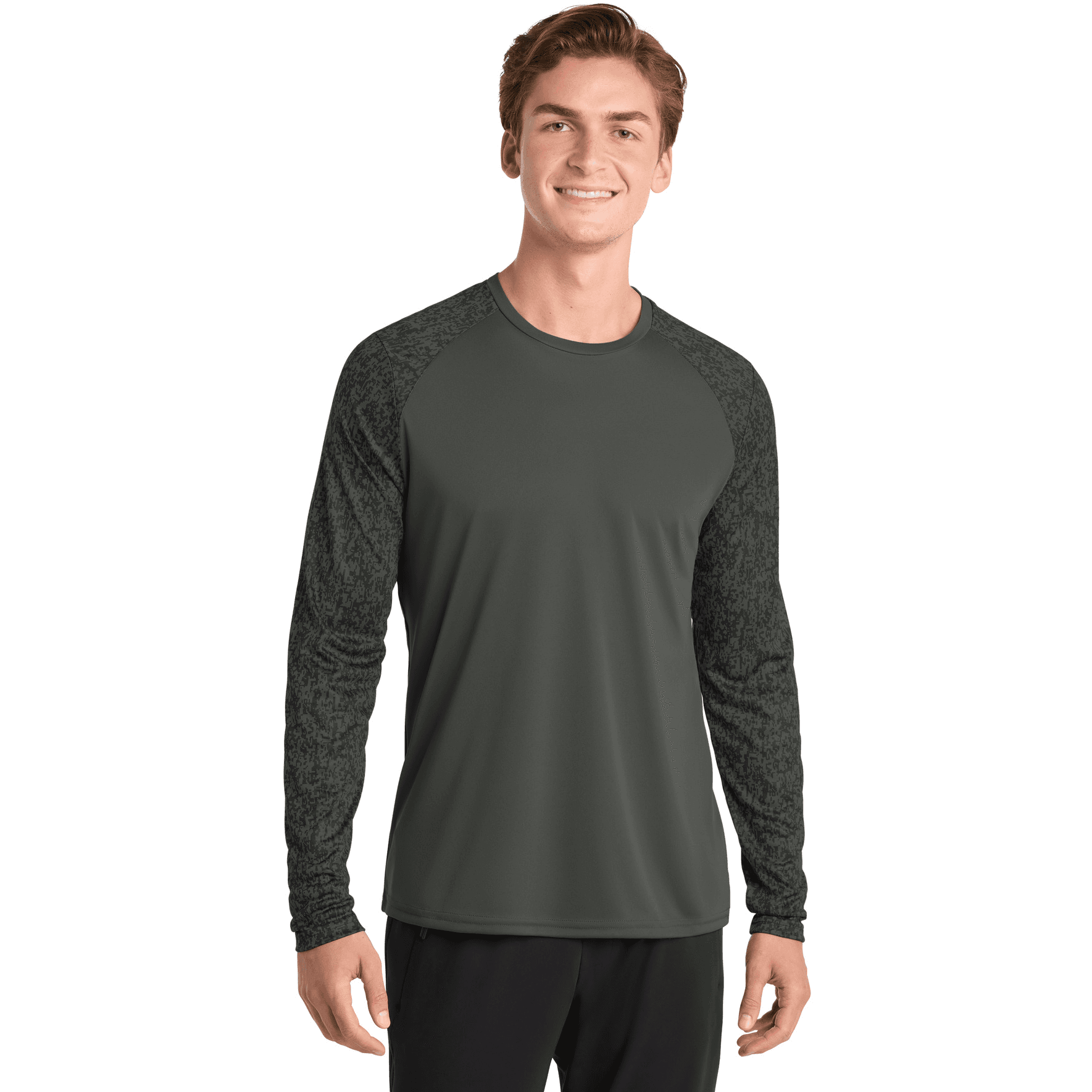 Long Sleeve Digi Camo Tee.