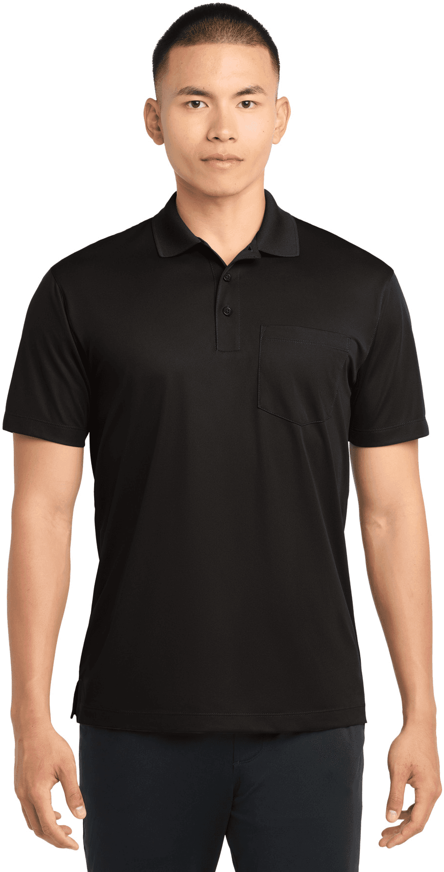 Micropique Sport-Wick Pocket Polo.