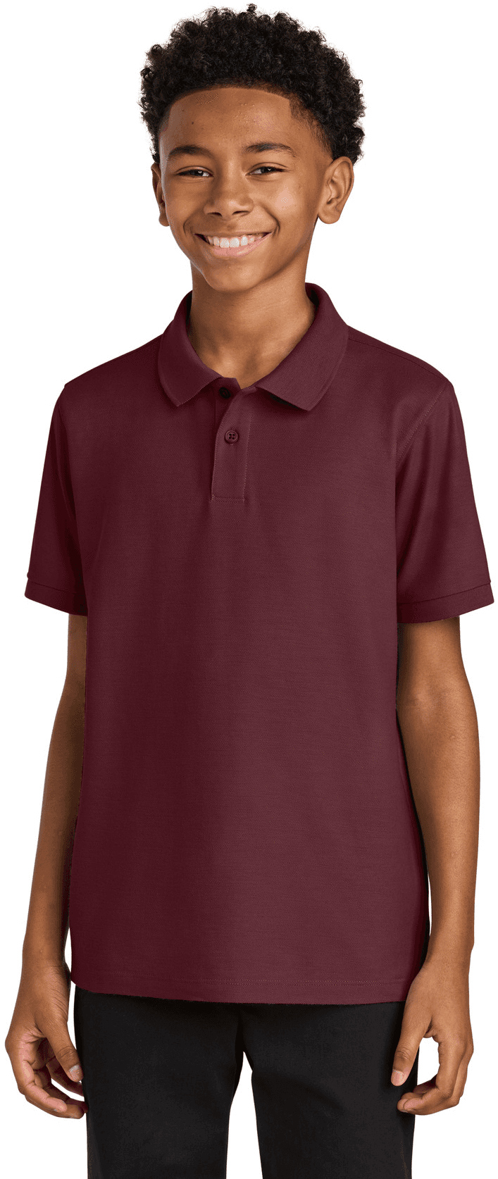 Youth Wearever Signature Pique Polo