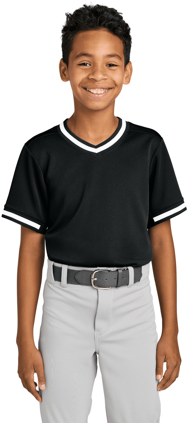 Youth Tough Mesh V-Neck Baseball Jersey