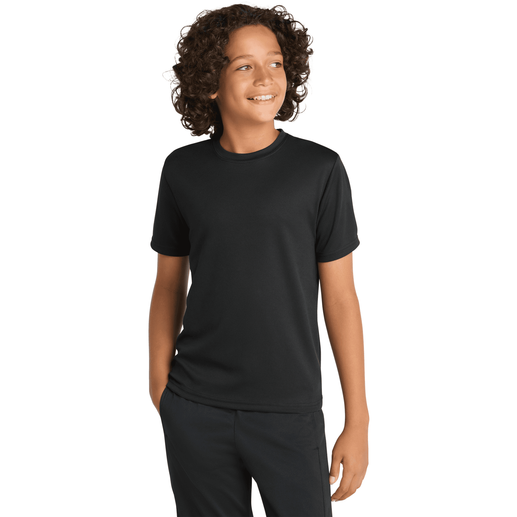 Youth PosiCharge RacerMesh Tee.