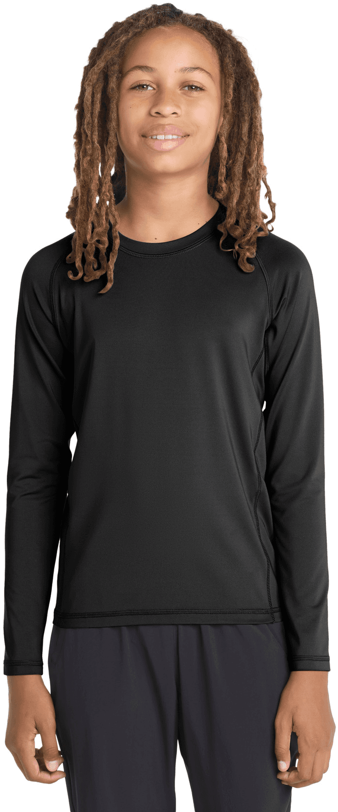 Youth Long Sleeve Rashguard Tee.