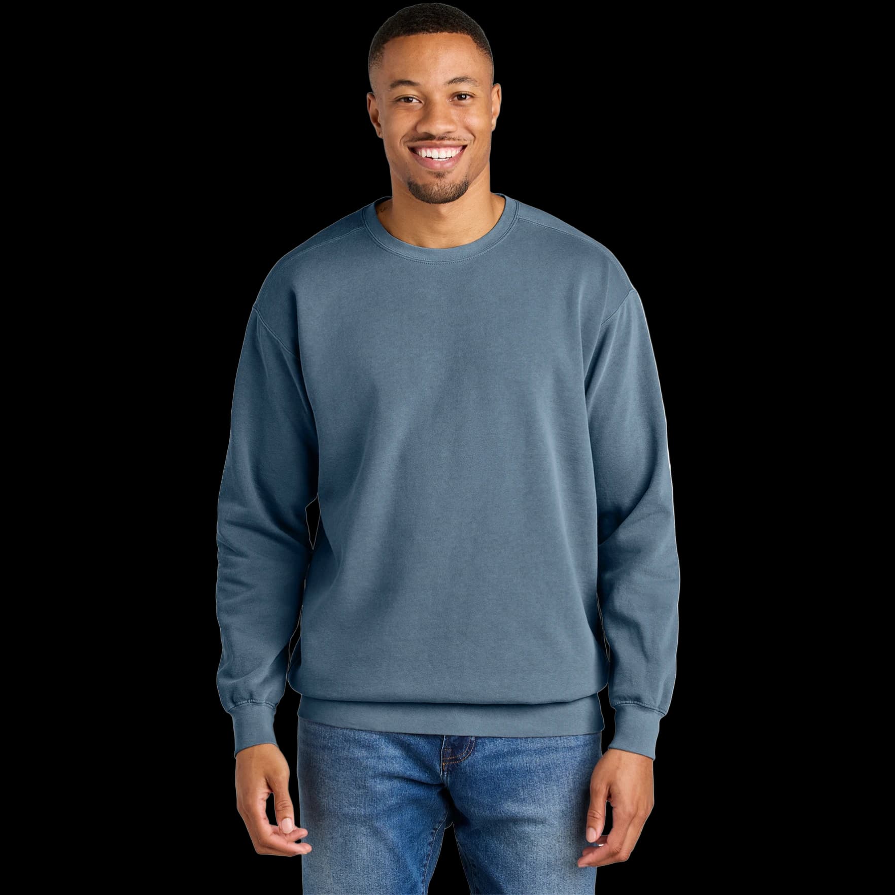 Ring Spun Crewneck Sweatshirt.
