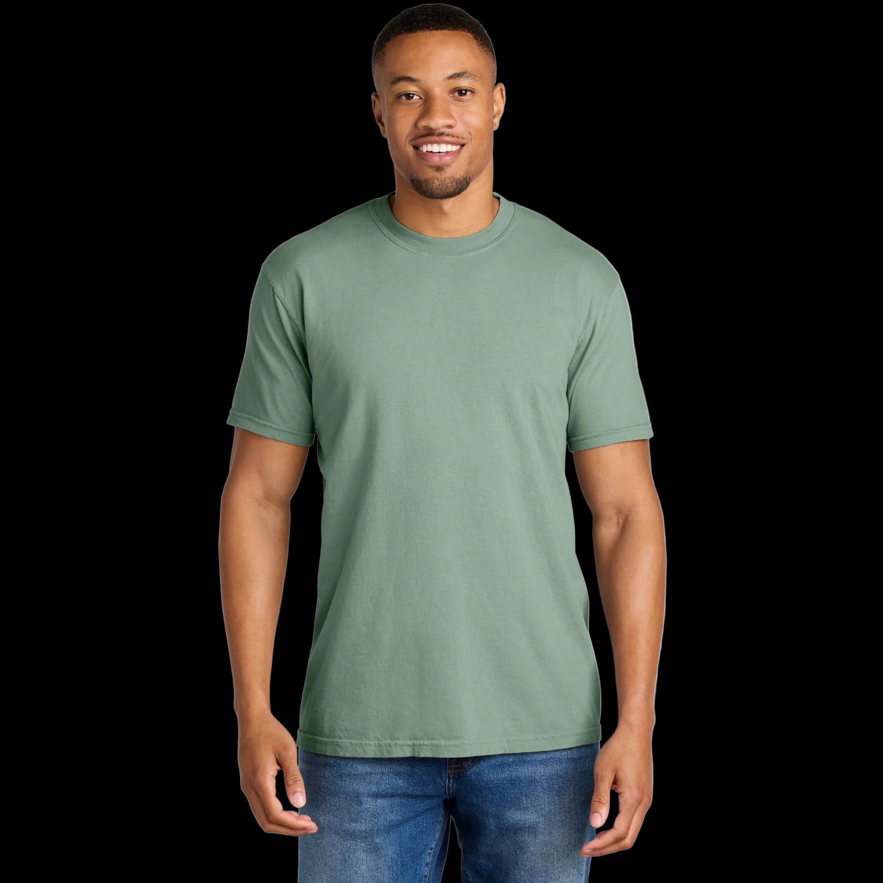Heavyweight Ring Spun Tee.