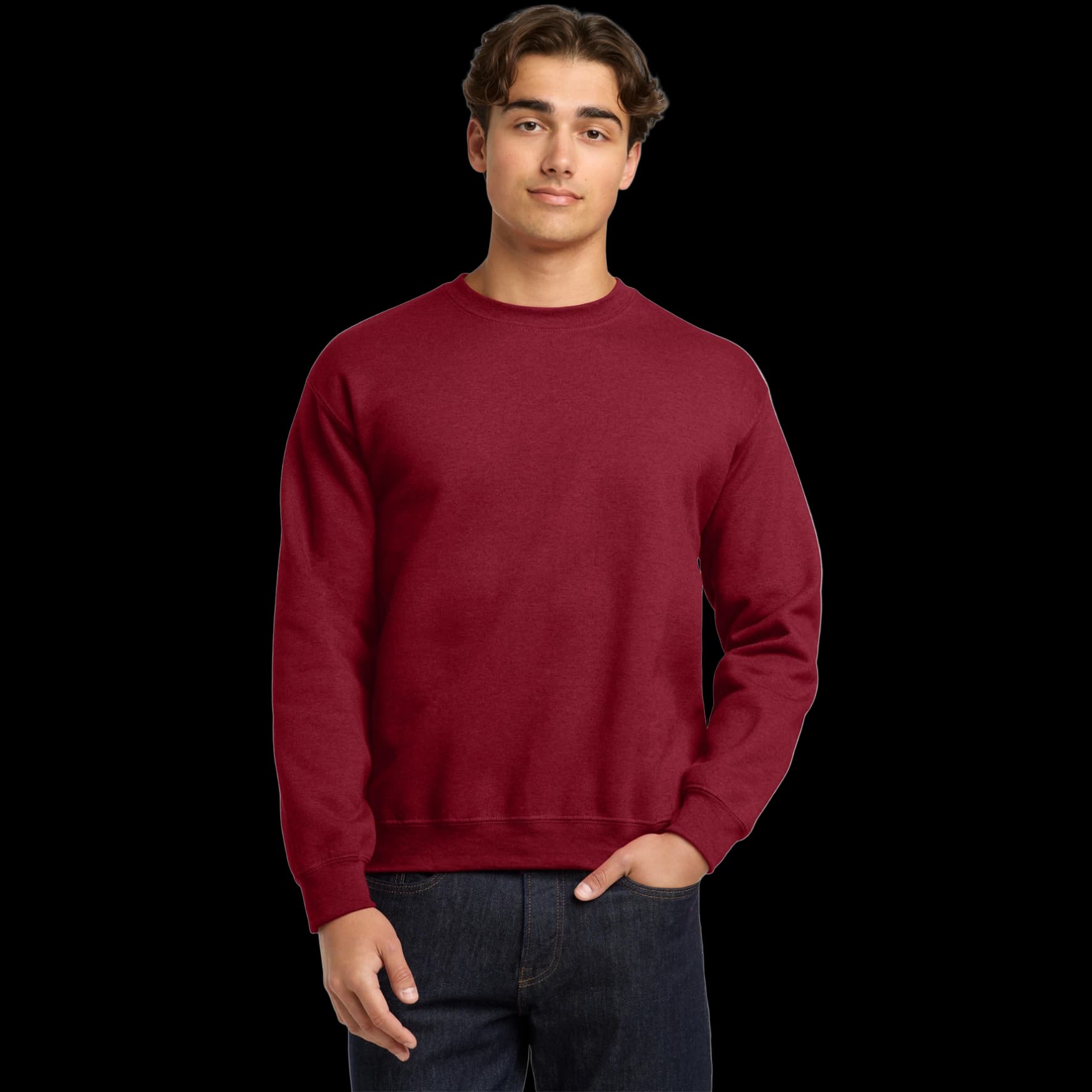 Heavy Blend Crewneck Sweatshirt.