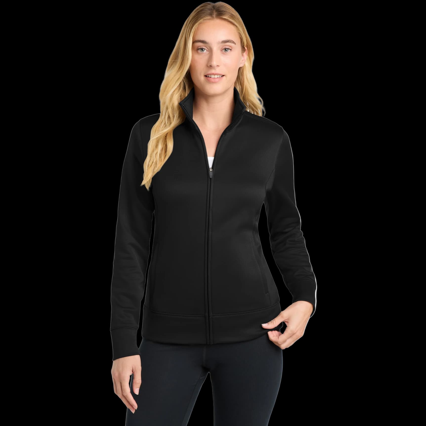 Women's Sport-Wick Fleece Full-Zip Jacket.