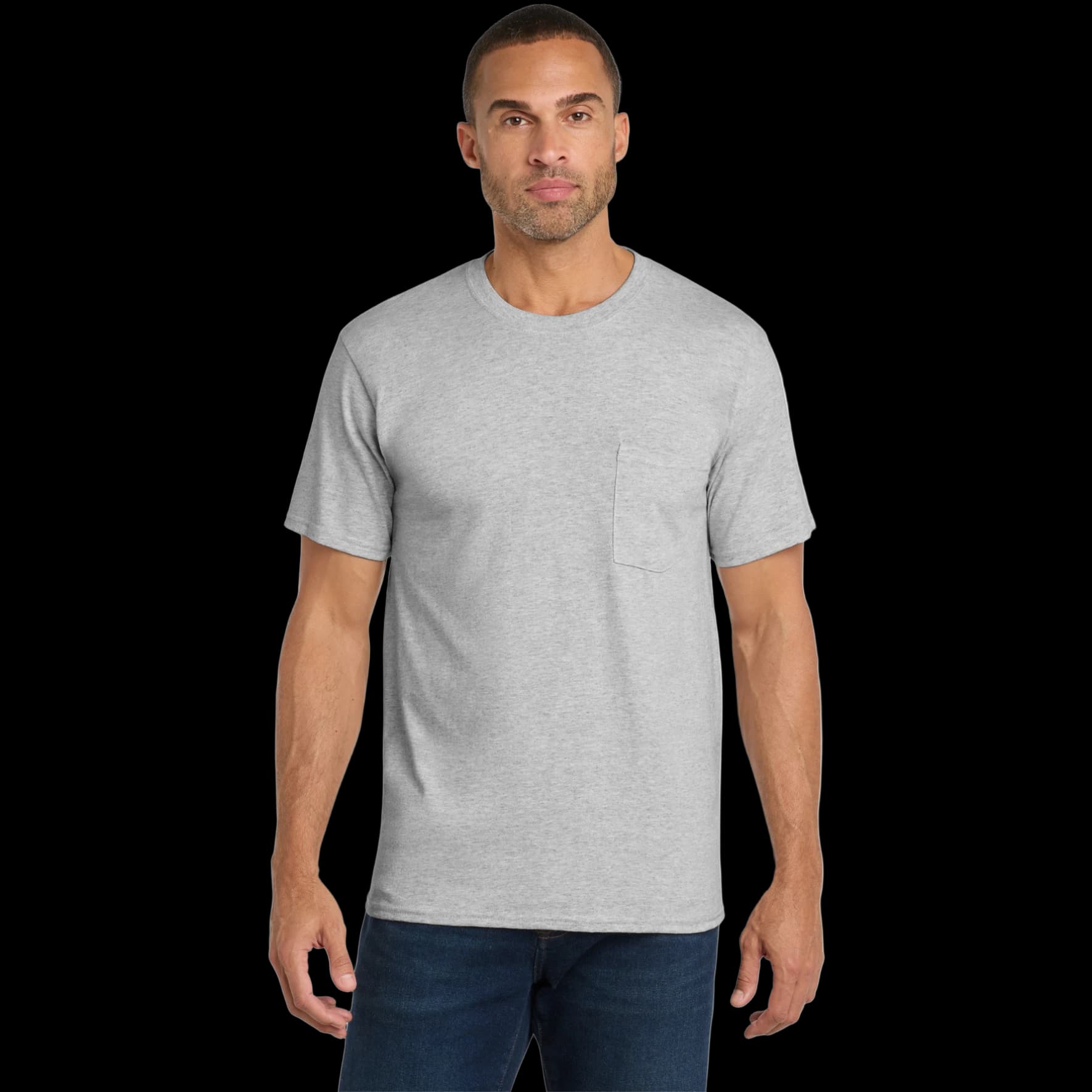 Core Cotton Pocket Tee.