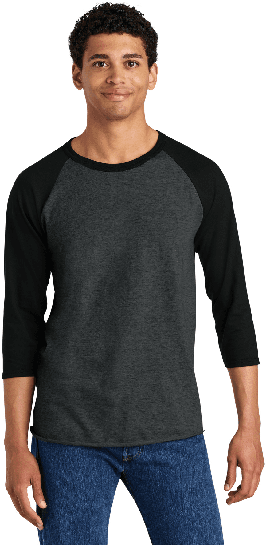 Unisex Premium Blend Combed Ring Spun 3/4-Sleeve Raglan