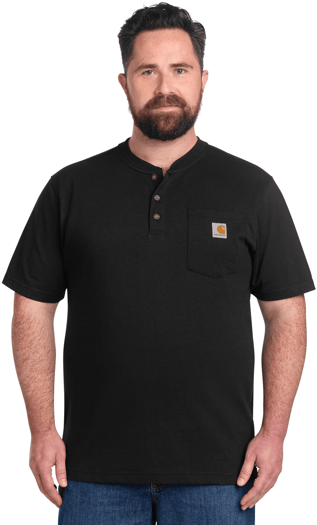 Short Sleeve Henley T-Shirt