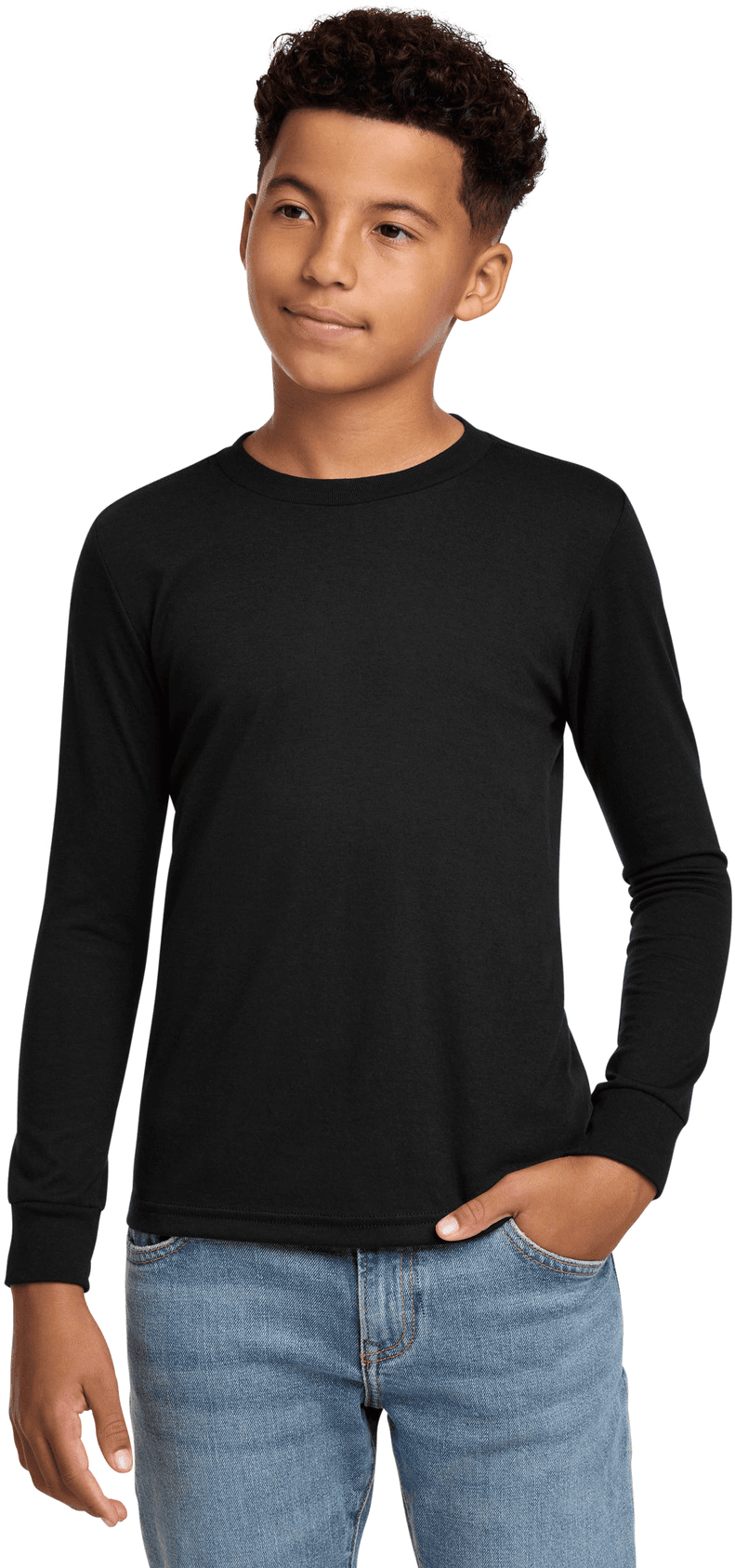 Youth Perfect Tri Long Sleeve Tee