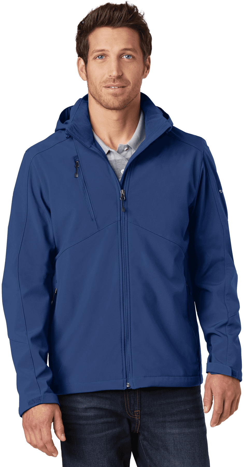 Hooded Soft Shell Parka.