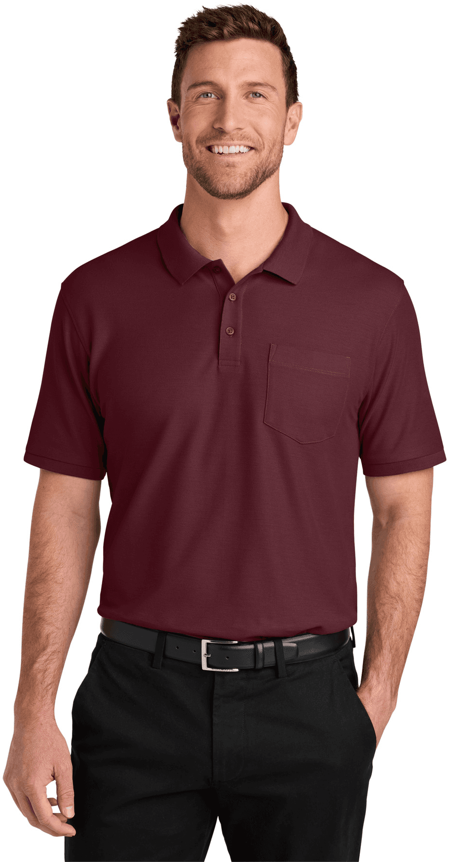 Wearever Signature Pique Pocket Polo