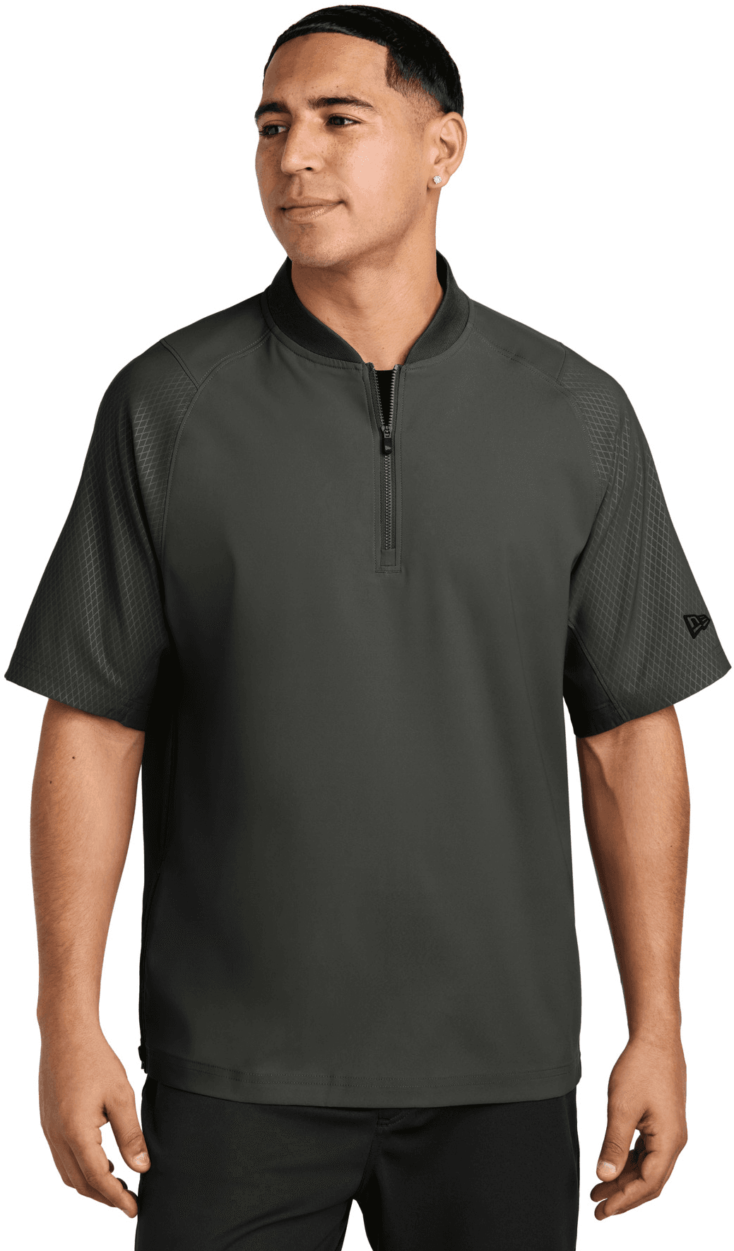 Cage Short Sleeve 1/4-Zip Jacket.