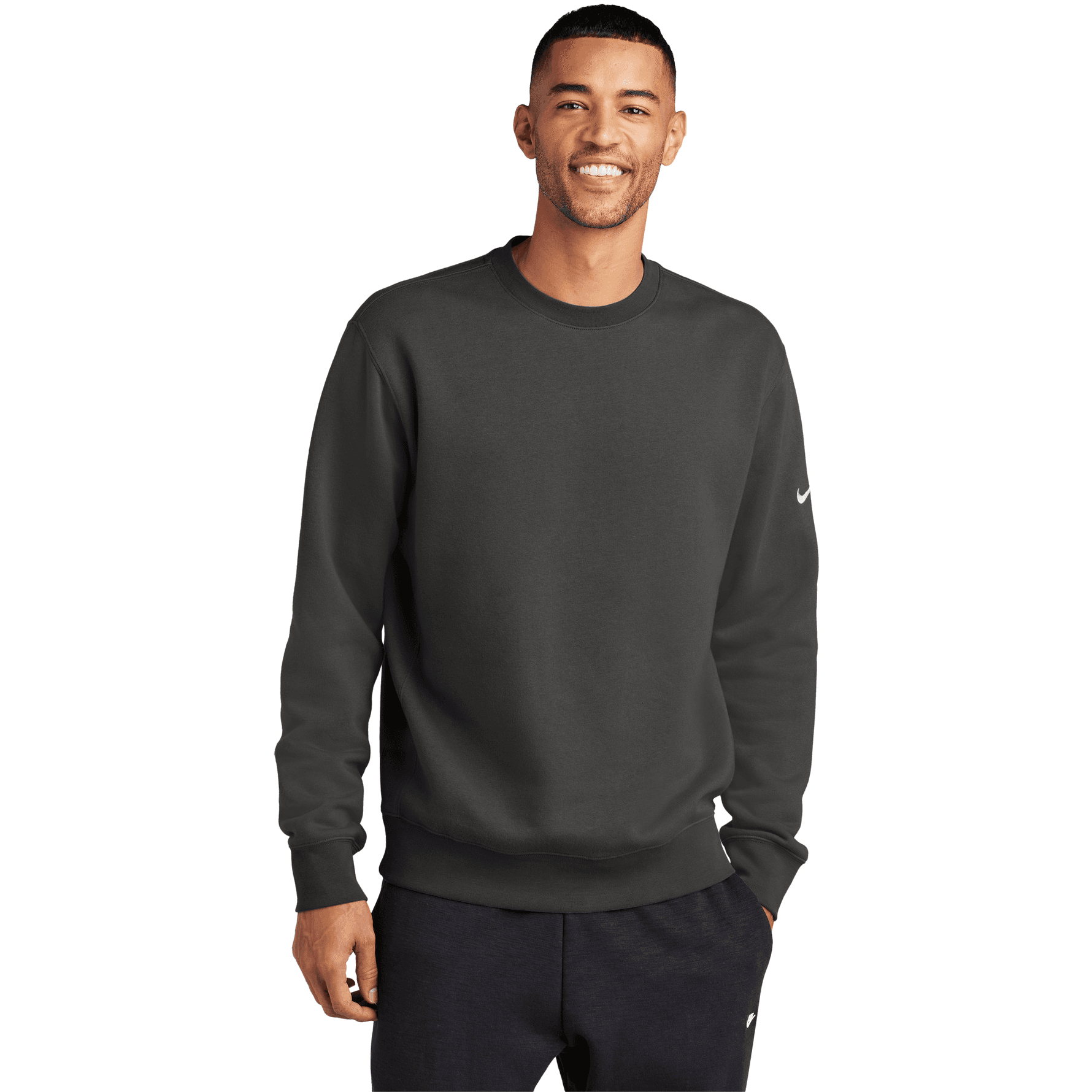 Club Fleece Sleeve Swoosh Crew