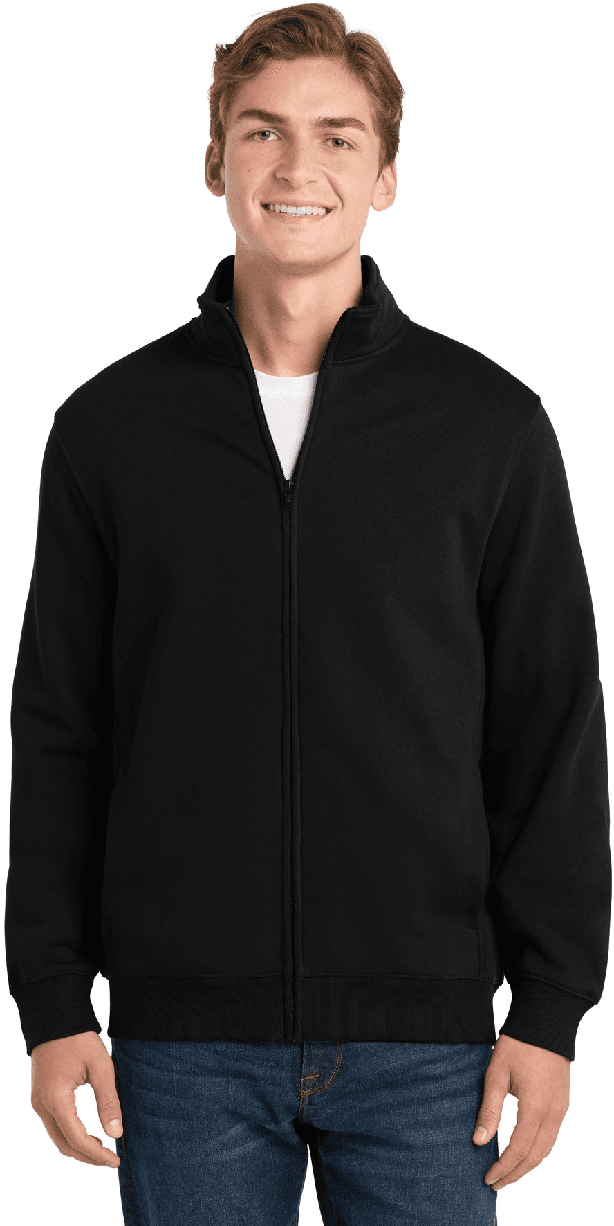 Full-Zip Sweatshirt.