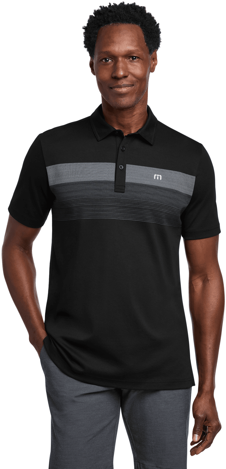 Coastal Chest Stripe Polo