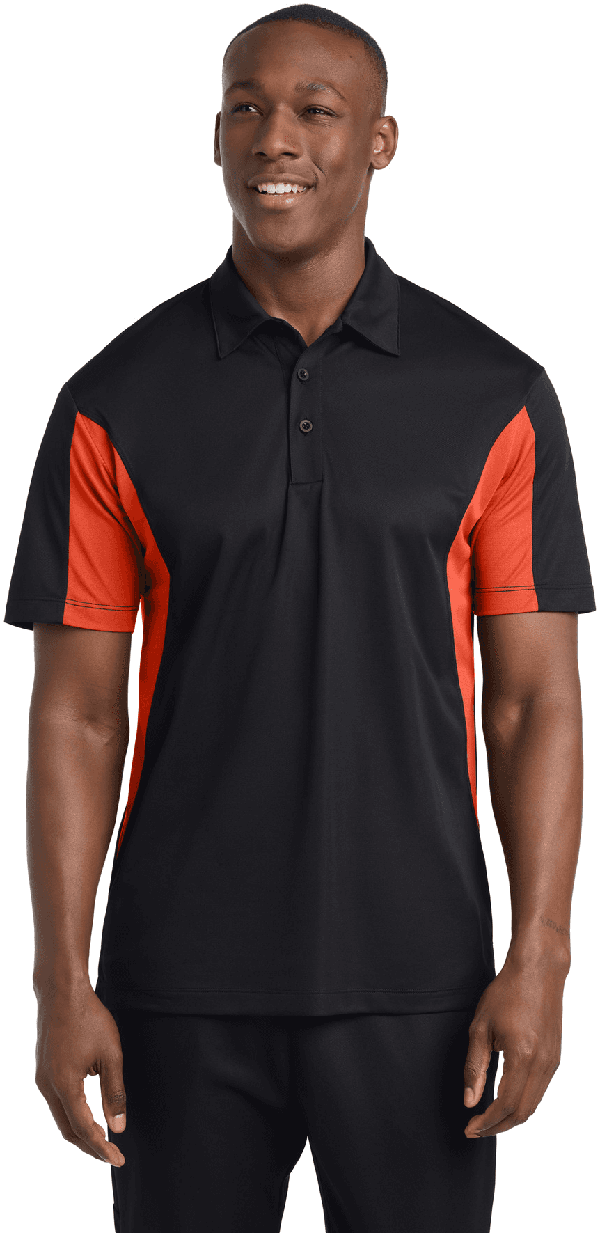 Tall Side Blocked Micropique Sport-Wick Polo.